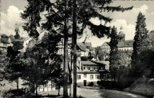 Ak Tecklenburg in Westfalen, Teilansicht