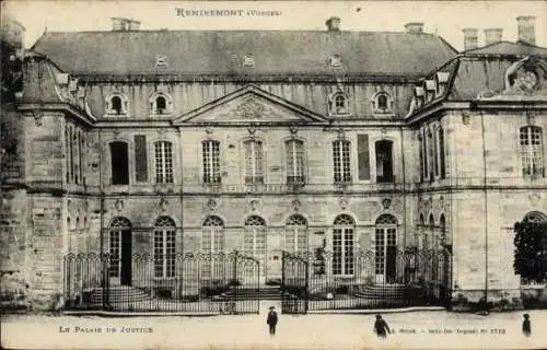 Ak Remiremont Lorraine Vosges, Palais de Justice