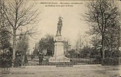 Ak Merville Nord, Denkmal