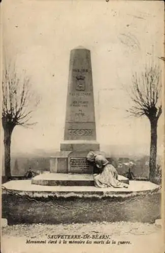 Ak Sauveterre de Béarn Pyrénées Atlantiques, Denkmal