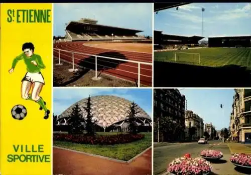 Ak Saint Etienne Marne, Sportstadt, Stadion