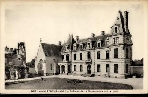 Ak Nueil sur Layon Maine et Loire, Château de La Bossonnière