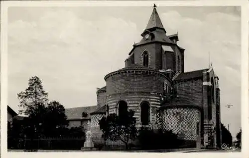 Ak Tarbes Hautes Pyrénées, Die Kathedrale