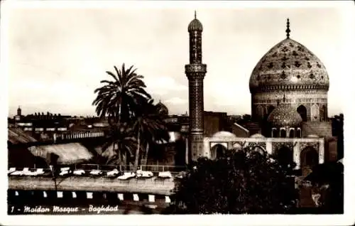 Ak Bagdad Irak, Maidan Moschee