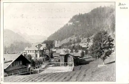 Ak Adelboden Kanton Bern Schweiz, Blick auf den Ort