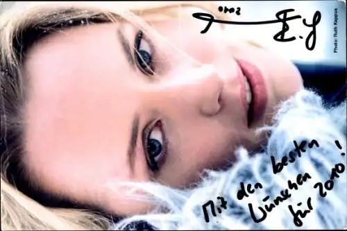 Ak Schauspielerin Silke Bodenbarder, Portrait, Autogramm