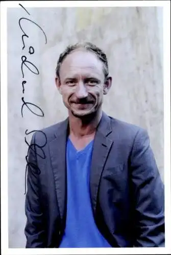 Ak Schauspieler Michael Schenk, Portrait, Autogramm