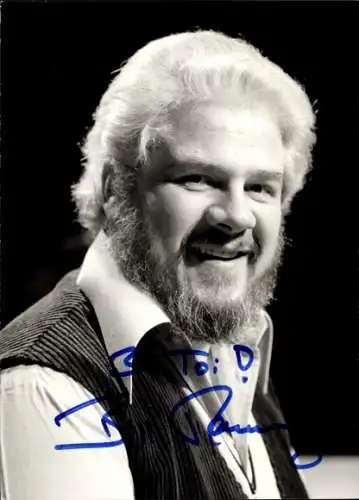 Foto Schauspieler und Sänger Bill Ramsey, Portrait, Autogramm