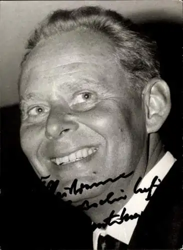 Foto Schauspieler ?, Porträt, Autogramm