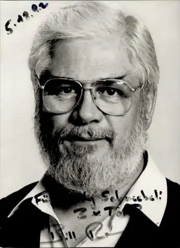 Foto Schauspieler und Sänger Bill Ramsey, Portrait, Autogramm