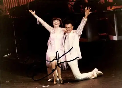 Foto Sängerin Mireille Mathieu, Autogramm