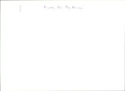 Foto Sängerin Mireille Mathieu, Autogramm