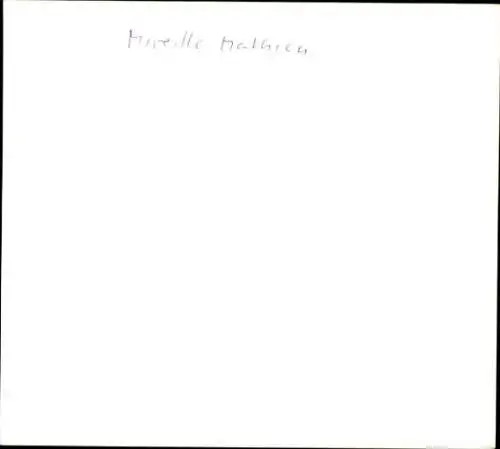 Foto Sängerin Mireille Mathieu, Autogramm