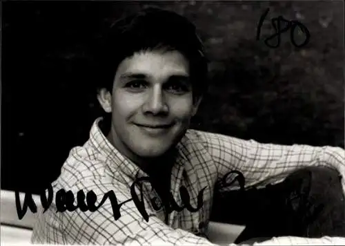 Foto Schauspieler Klaus-Peter Grap, Autogramm