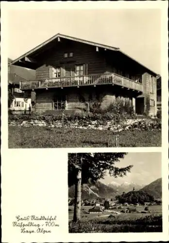 Ak Ruhpolding in Oberbayern, Haus Ruckdeschel