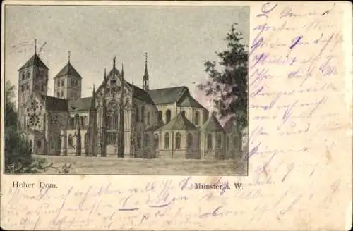 Ak Münster in Westfalen, Hoher Dom