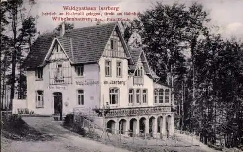 Ak Wilhelmshausen im Fuldatal, Waldgasthaus Iserberg