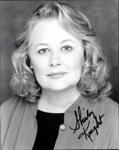 Foto Schauspielerin Shirley Knight, Portrait, Autogramm