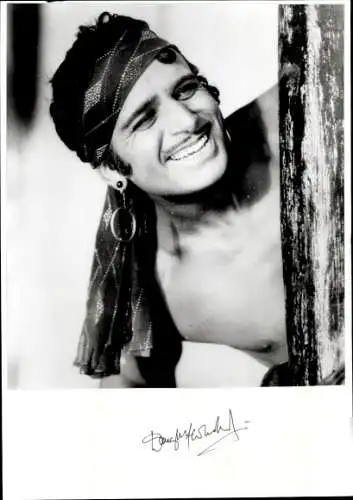 Foto Schauspieler Douglas Fairbanks, Portrait, Autogramm