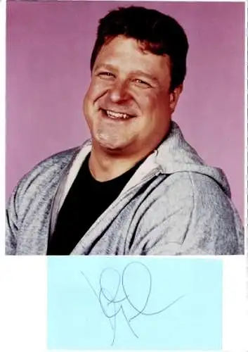 Foto Schauspieler John Goodman, Portrait, Autogramm