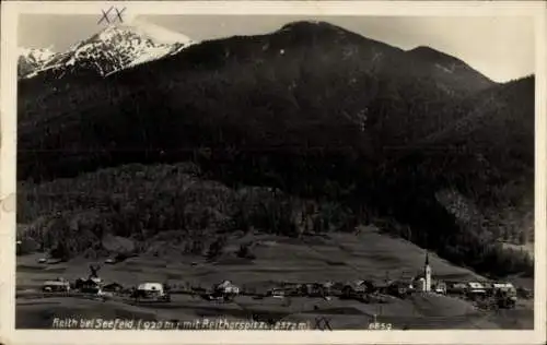 Ak Reith bei Seefeld Tirol, Panorama, Reitherspitze