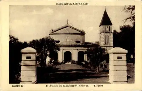 Ak Saharanpur Indien, Missions Salesiennes, Kirche