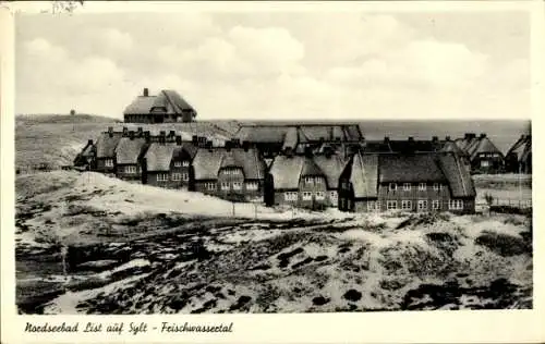 Ak Nordseebad List auf Sylt, Frischwassertal