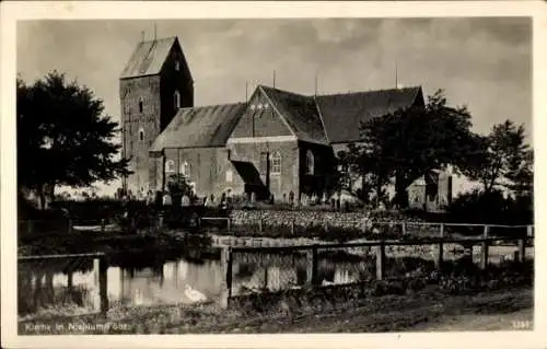 Ak Nieblum auf der Insel Föhr Nordfriesland, Kirche