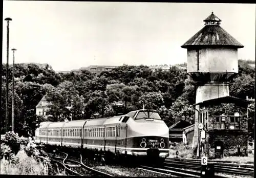 Ak Deutsche Eisenbahn, Karola, Karlex, Baureihe 175.0, Plauen unt. Bhf.