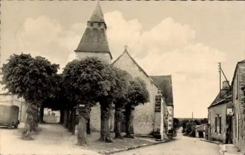 Ak Amné Sarthe, Place de la Église