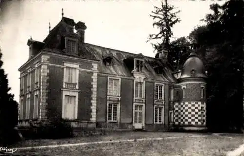 Ak Aubigné Racan Sarthe, Château de Gennevraye