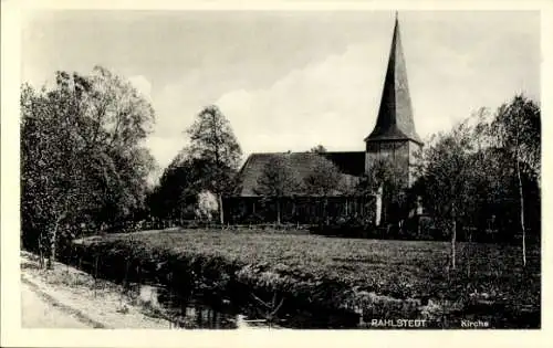 Ak Hamburg Wandsbek Rahlstedt, Kirche