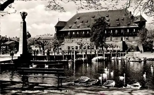 Ak Konstanz am Bodensee, Gondelhafen, Konzil