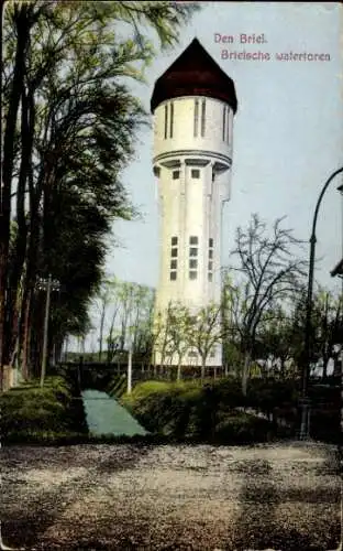 Ak Den Briel Brielle Südholland, Wasserturm