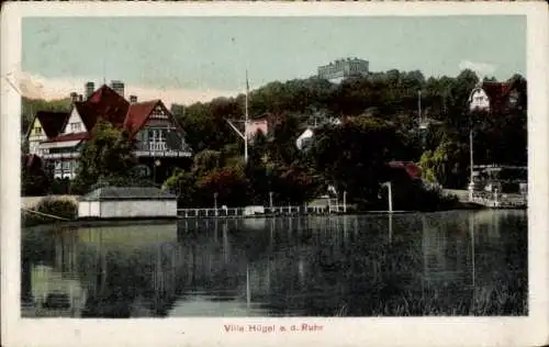 Ak Bredeney Essen im Ruhrgebiet, Villa Hügel