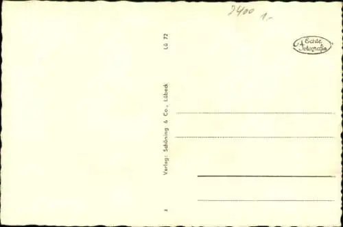 Ak Hansestadt Lübeck, Rathaus