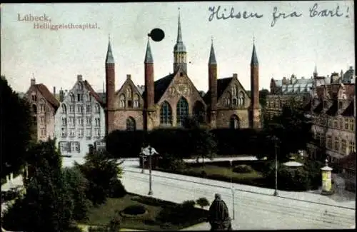 Ak Hansestadt Lübeck, Heiliggeisthospital