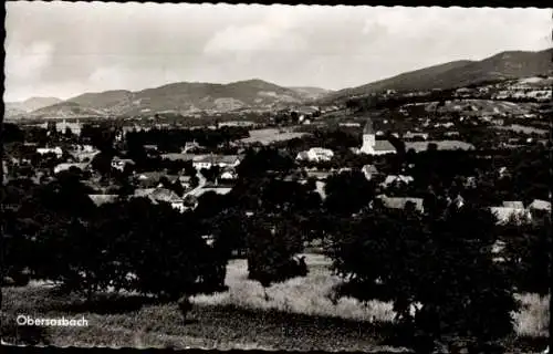 Ak Obersasbach Sasbach in der Ortenau Baden, Panorama