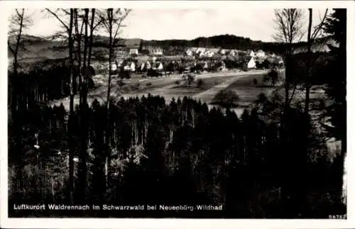 Ak Waldrennach Neuenbürg an der Enz Schwarzwald, Panorama