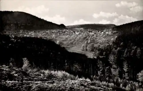 Ak Bernbach Bad Herrenalb im Schwarzwald, Panorama