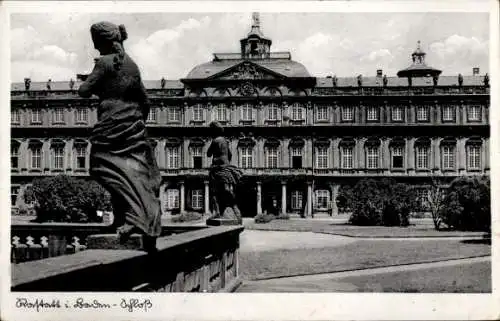 Ak Rastatt im Schwarzwald Baden, Schloss