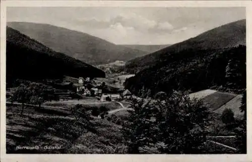 Ak Gaistal Bad Herrenalb im Schwarzwald, Panorama