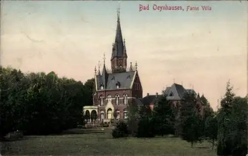 Ak Bad Oeynhausen in Westfalen, Farne Villa