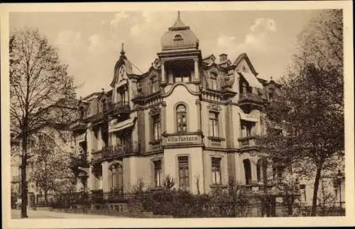 Ak Bad Nauheim im Wetteraukreis Hessen, Pension Villa Fontana