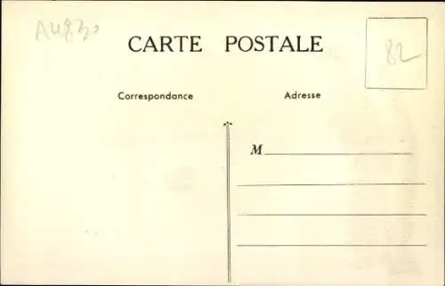 Landkarten Ak Tarn et Garonne, Émulsion Scott, Fischer mit Fang, Moissac, Montauban