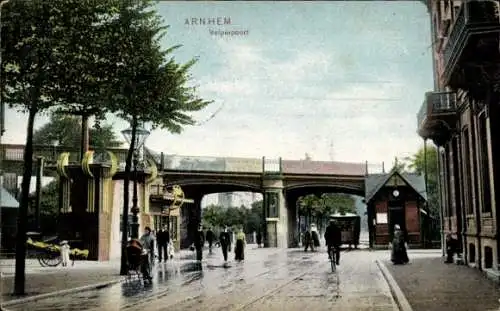 Ak Arnhem Gelderland Niederlande, Velperpoort