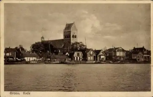 Ak Grouw Grou Fryslân Niederlande, Kai, Kirche