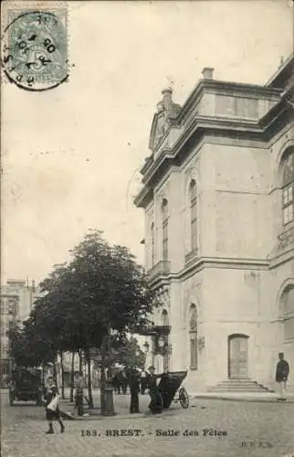 Ak Brest Finistère, Festsaal