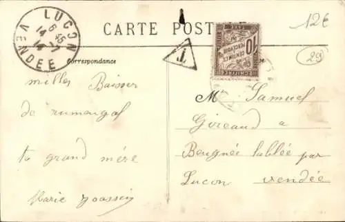 Ak Rumengol Finistère, Kirche