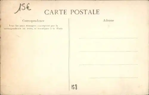 Ak Pont Aven Finistère, Gesamtansicht einer Hochzeit in Pont Aven